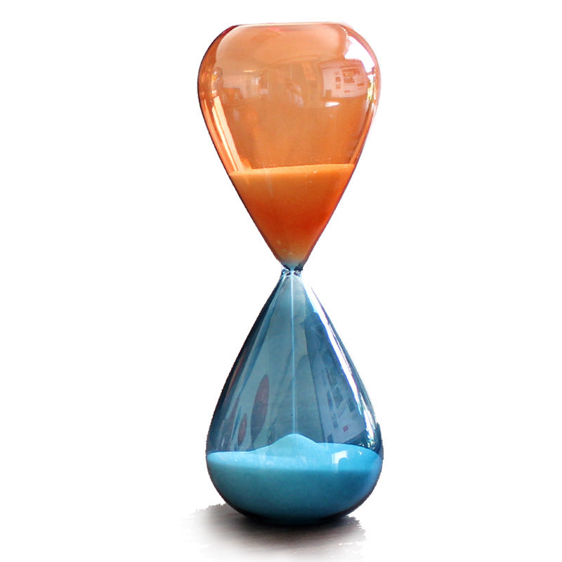 Colorful Glass Hourglass Decorative Home Gift
