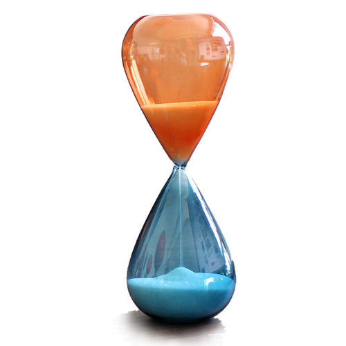 Colorful Glass Hourglass Decorative Home Gift