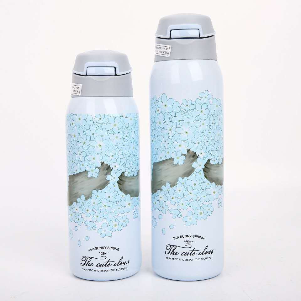Cute Large Capacity Insulated Straw Cup for Adults