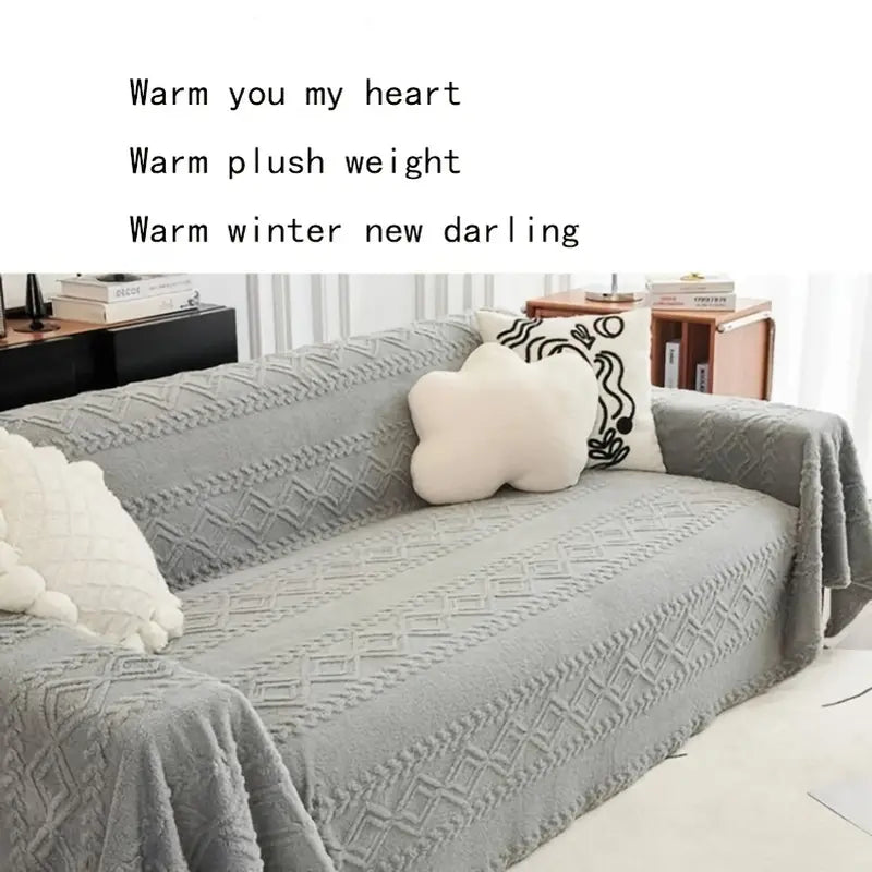 Cat Scratch Resistant Sofa Cover for Home Decor (1pc)