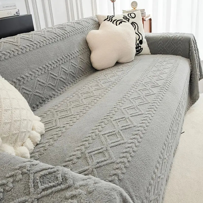 Cat Scratch Resistant Sofa Cover for Home Decor (1pc)