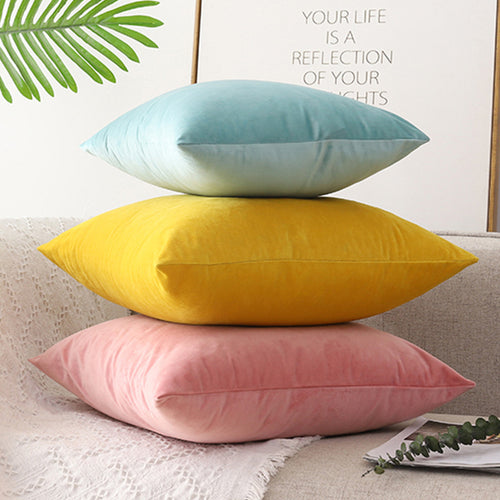 Wholesale Velvet Thick Luxury Sofa Cushion with Custom Logo