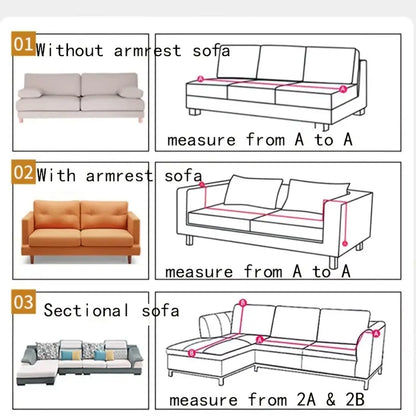 Cat Scratch Resistant Sofa Cover for Home Decor (1pc)