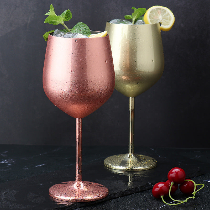 500ml Creative 304 Stainless Steel Wine Goblet