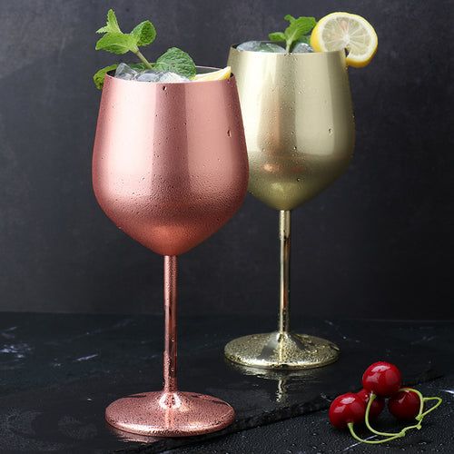 500ml Creative 304 Stainless Steel Wine Goblet